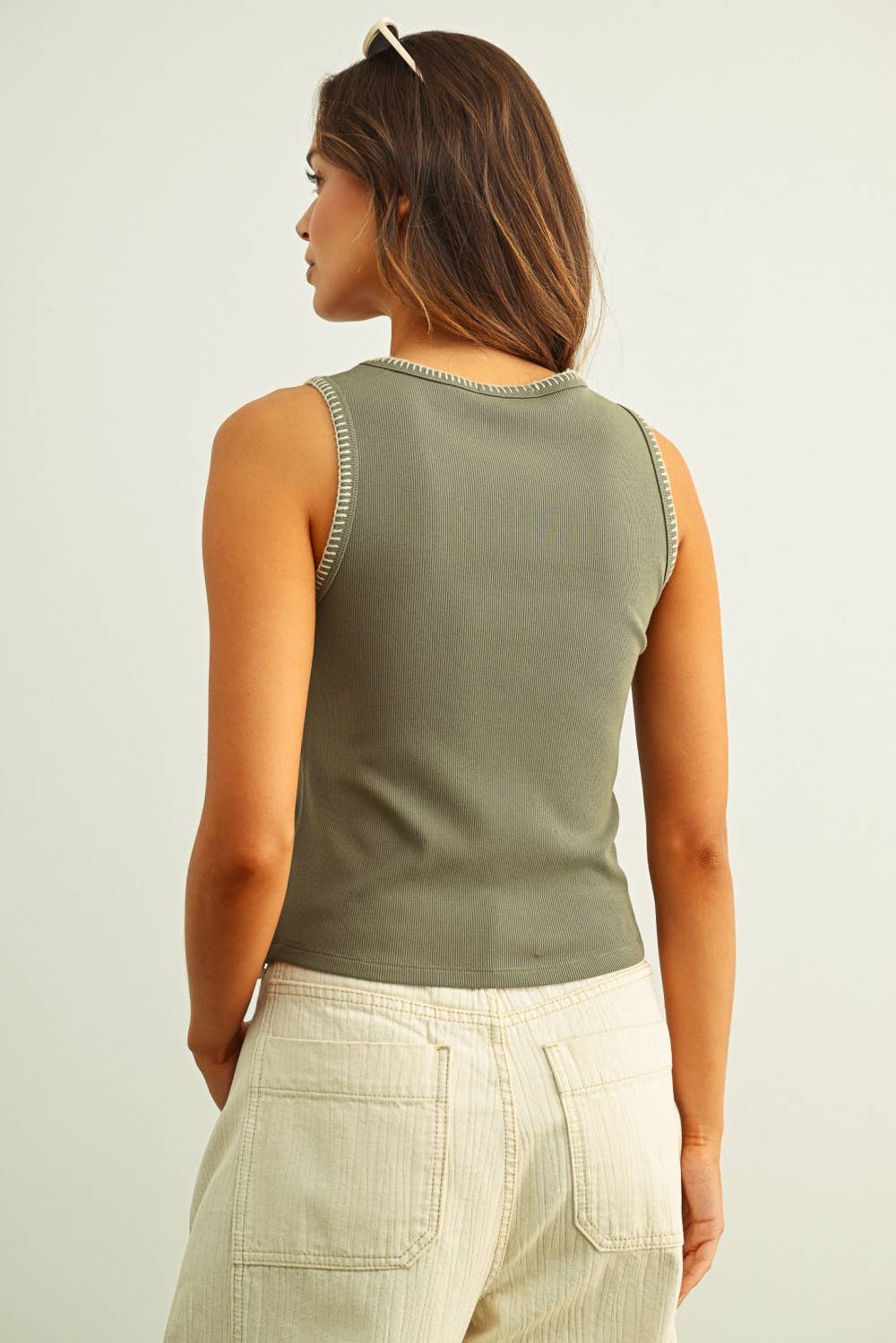 Stitch Detail Tank