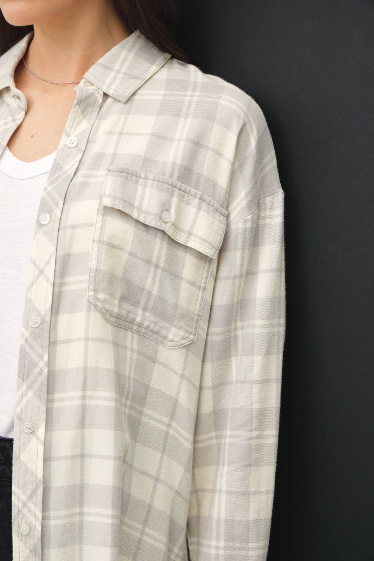 Norella Plaid Flannel Shirt