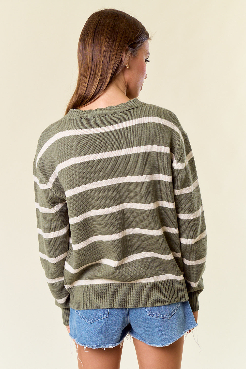 Amelia Stripe Sweater