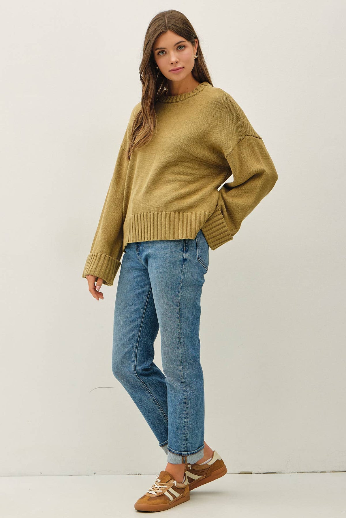 Wide Cuff Sweater