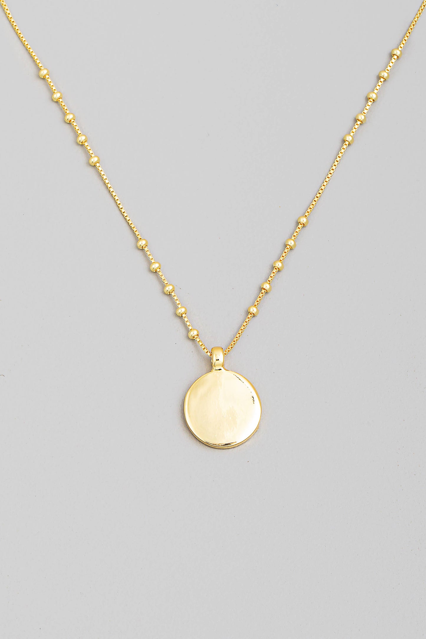Coin Pendant Necklace