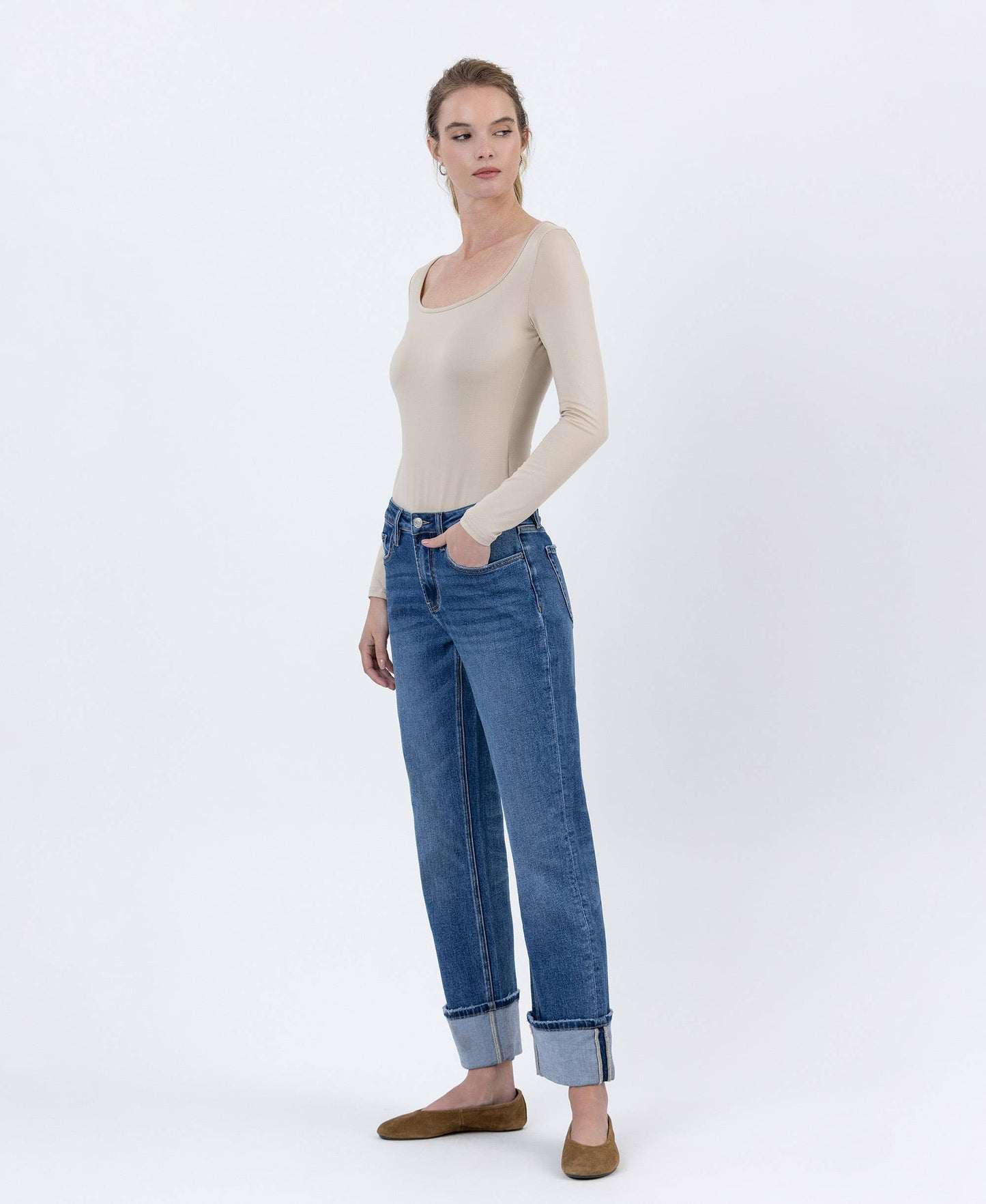 Andie Cuff Jeans