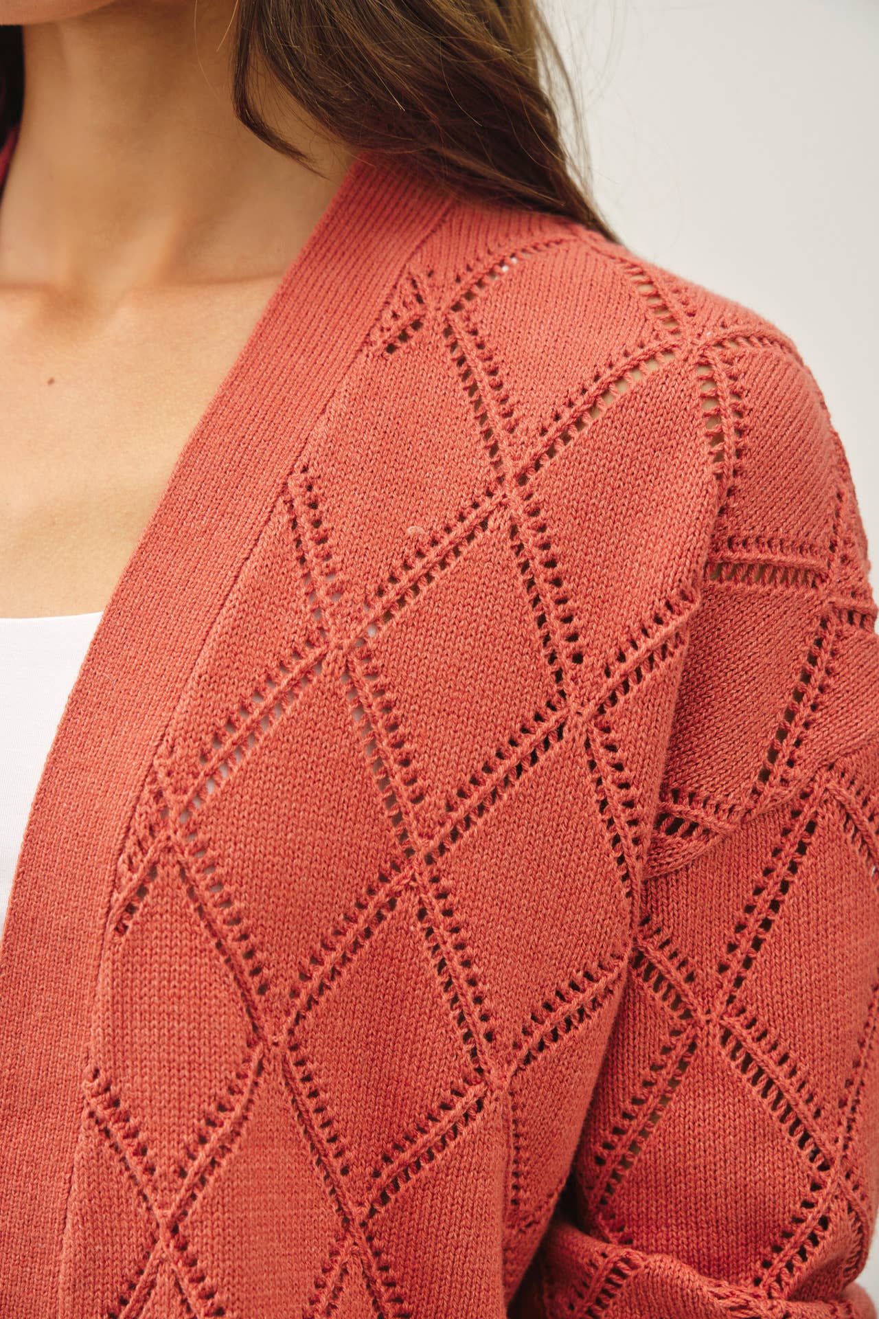 Simone Pointelle Cardigan