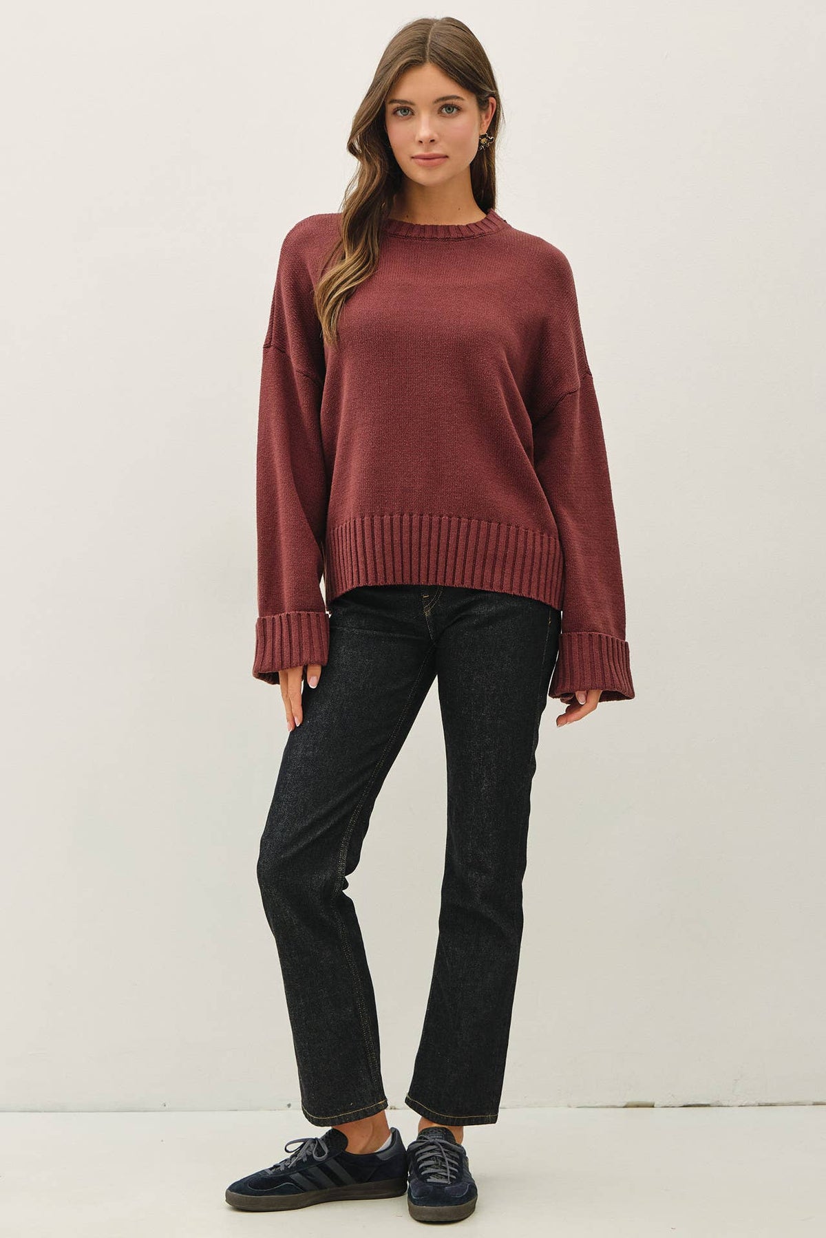 Wide Cuff Sweater