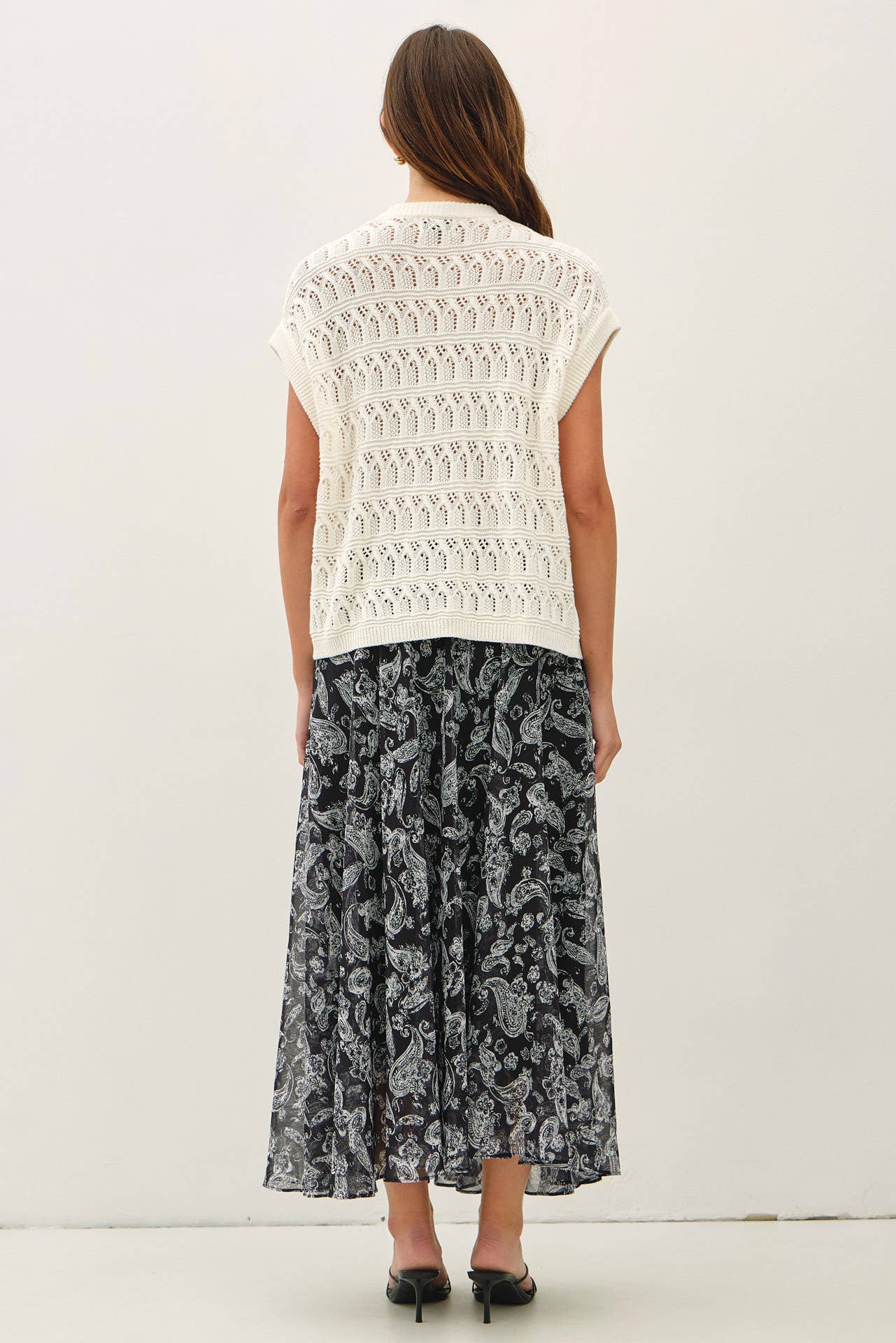 Crochet Knit Cardigan