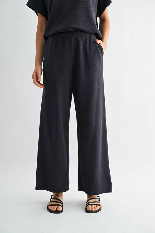 Waffle Knit Pants