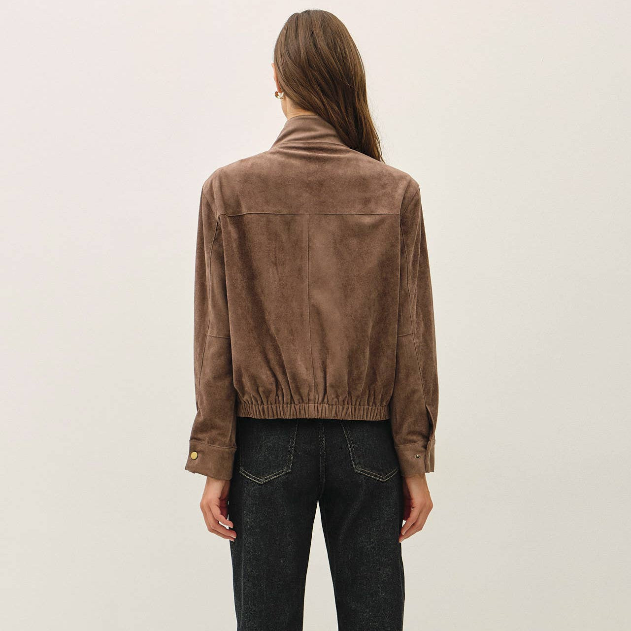 Chestnut Bomber Jacket