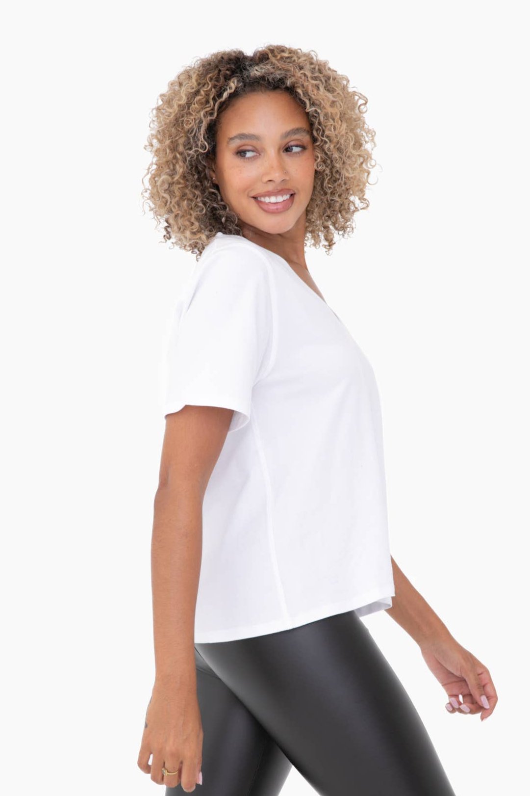 Maya V-Neck Tee 2