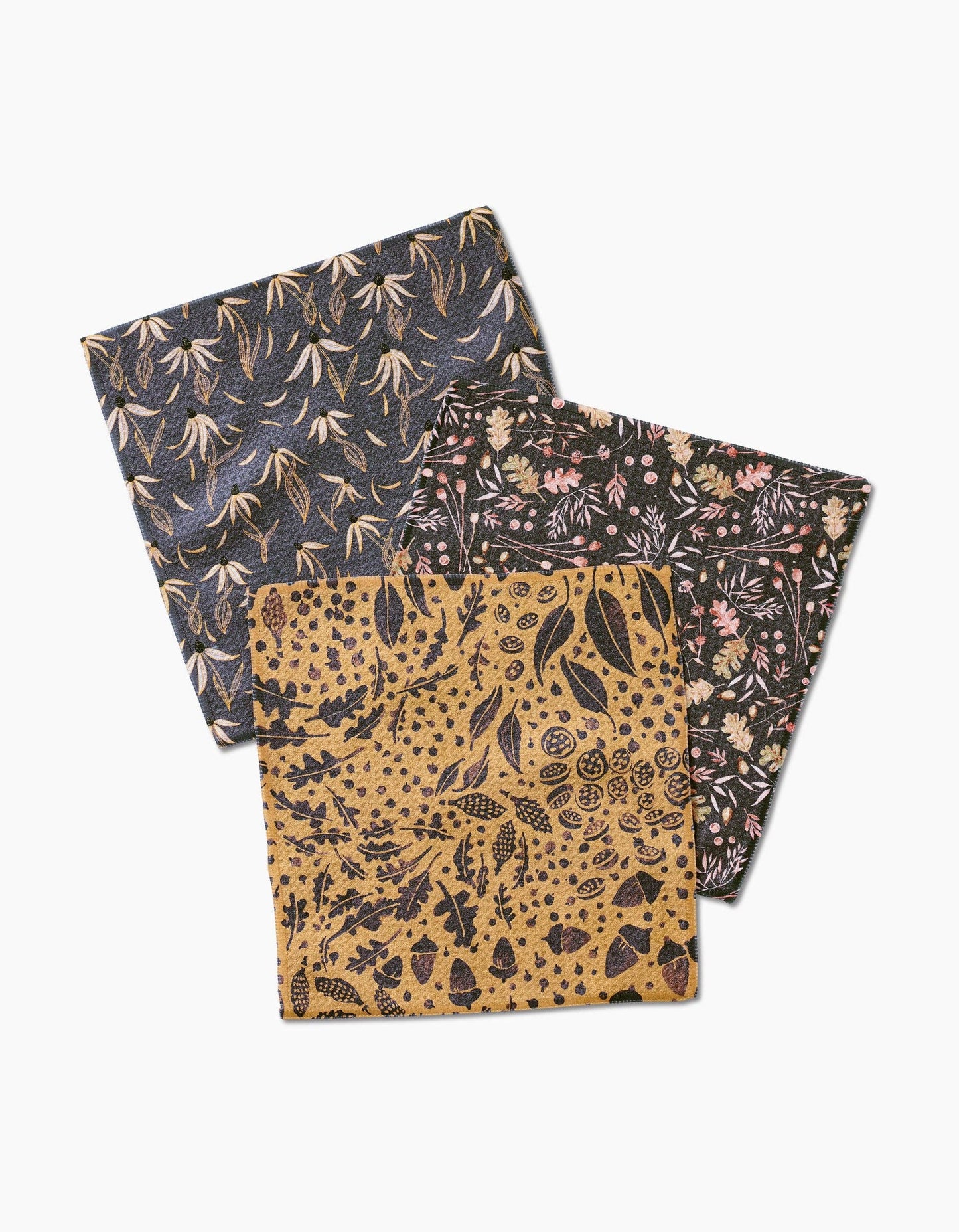 Geometry | S/3 Autumn Harvest Dishcloths