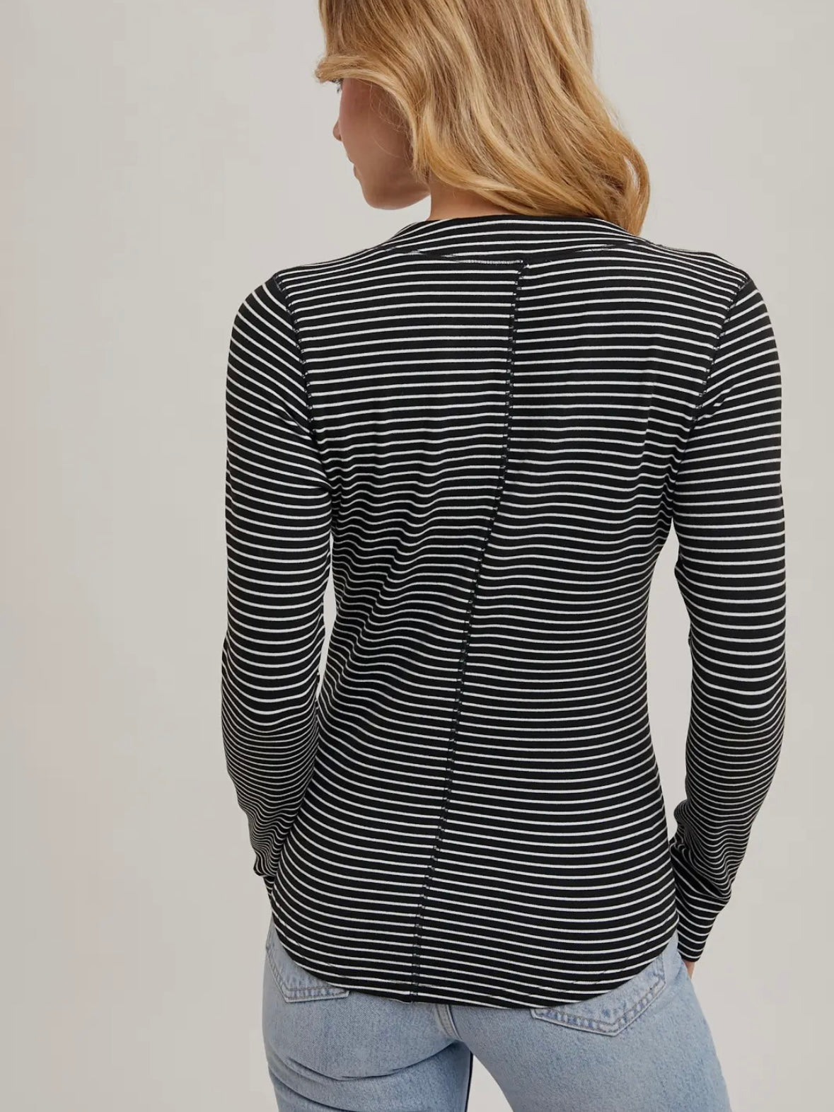 Ellis Striped Henley 3