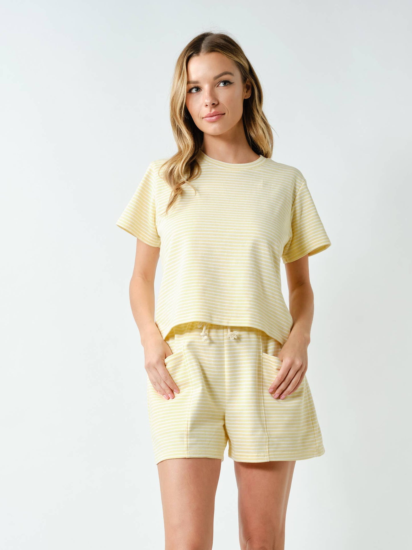 Jasmine Stripe Tee
