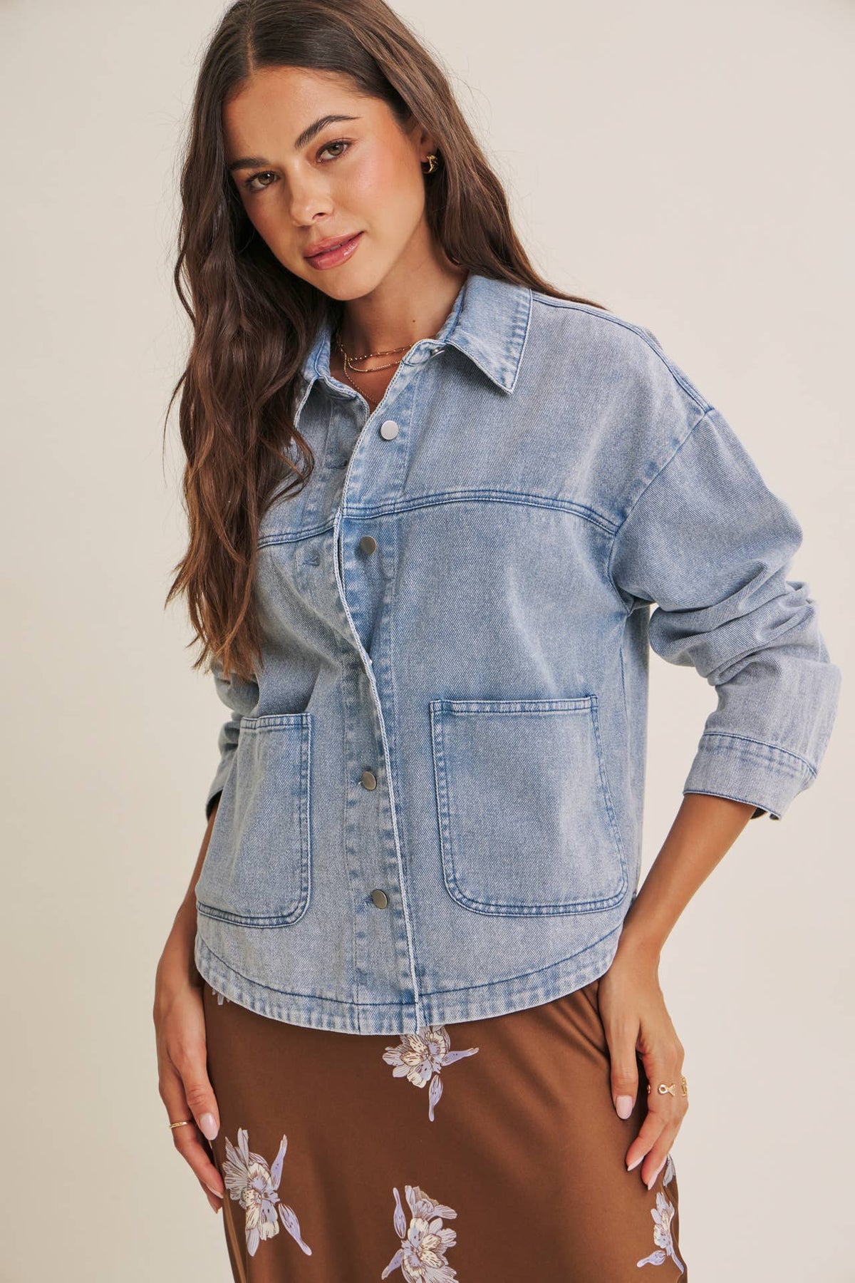 Denim Utility Jacket