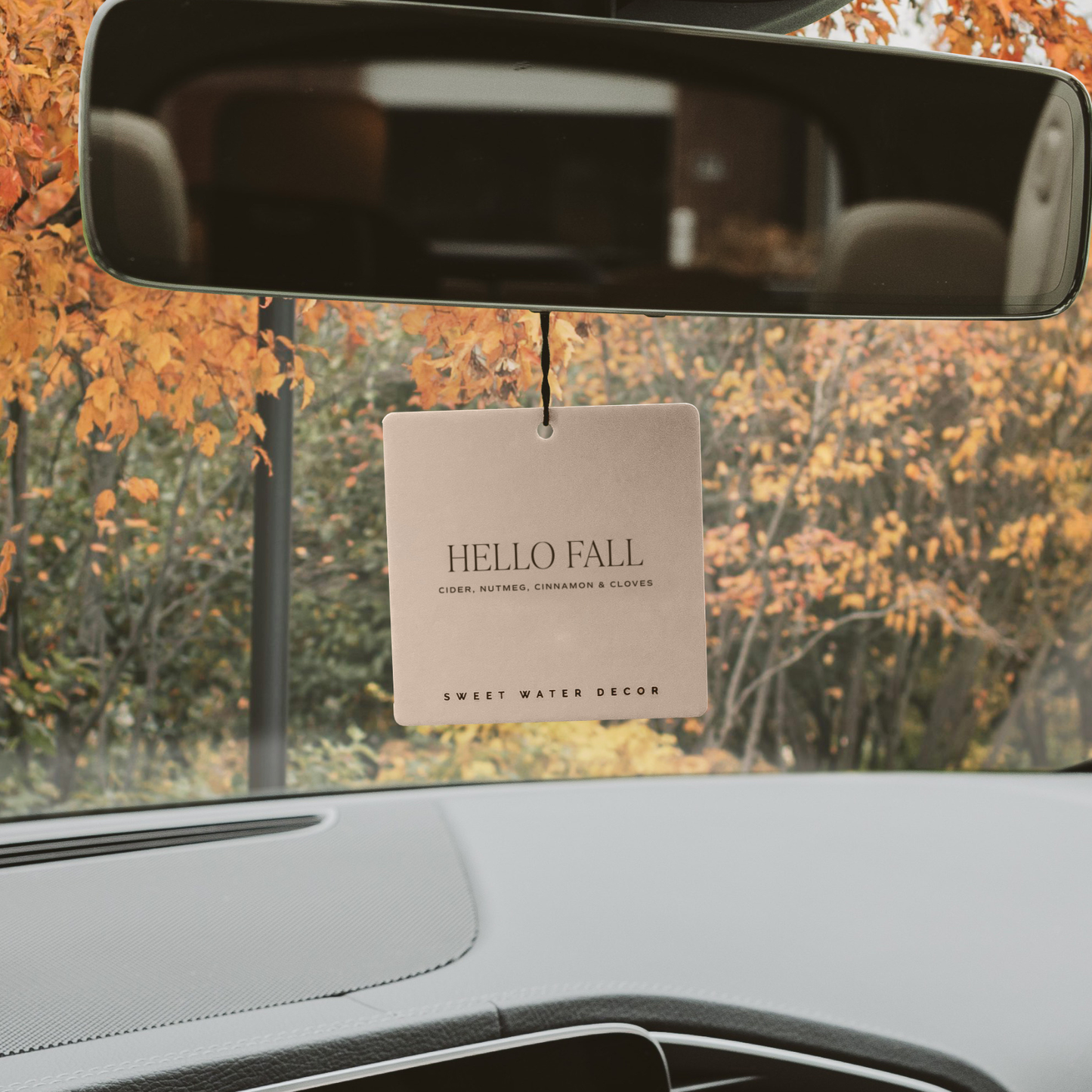 Hello Fall Car Freshener