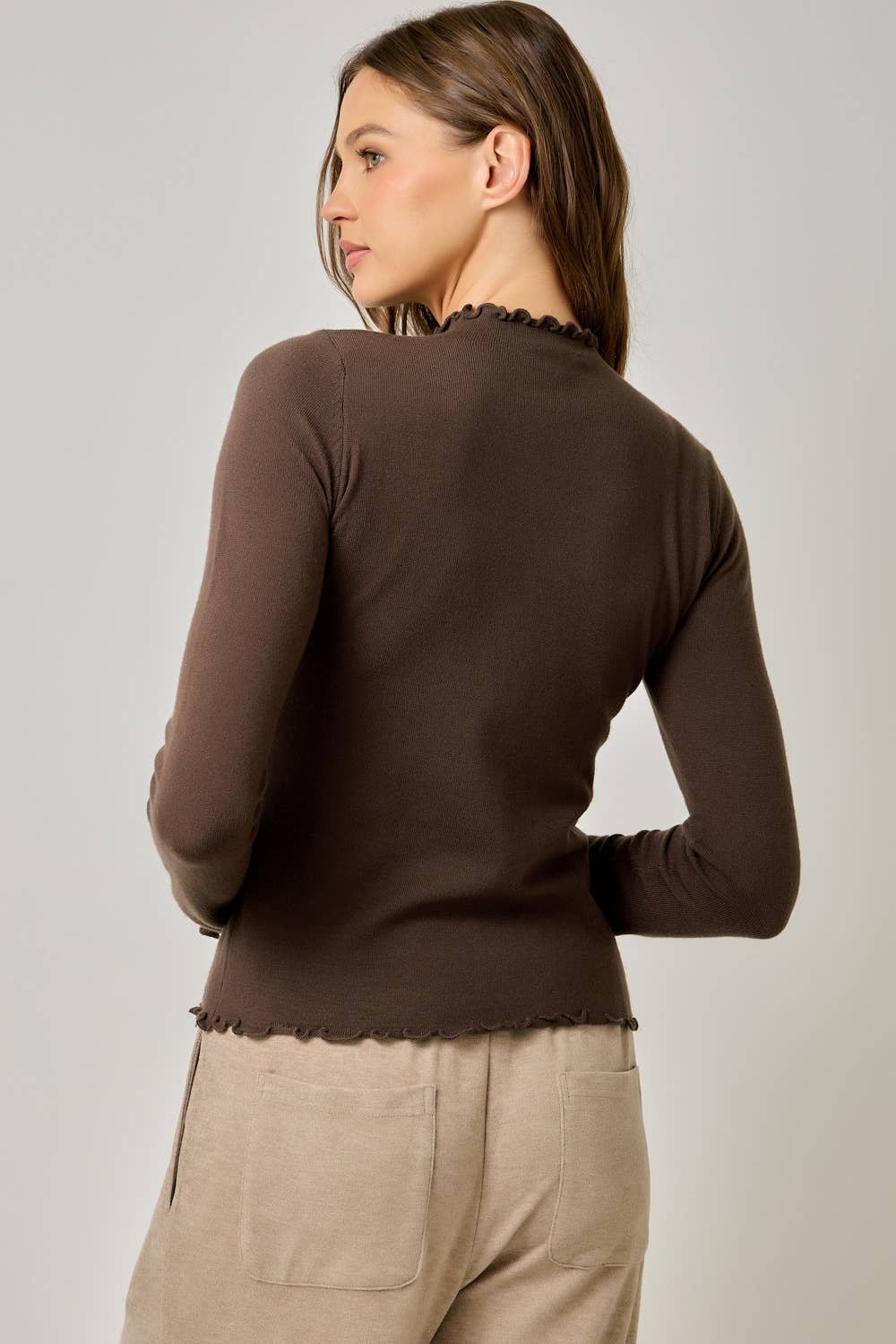 Mock Neck Sweater