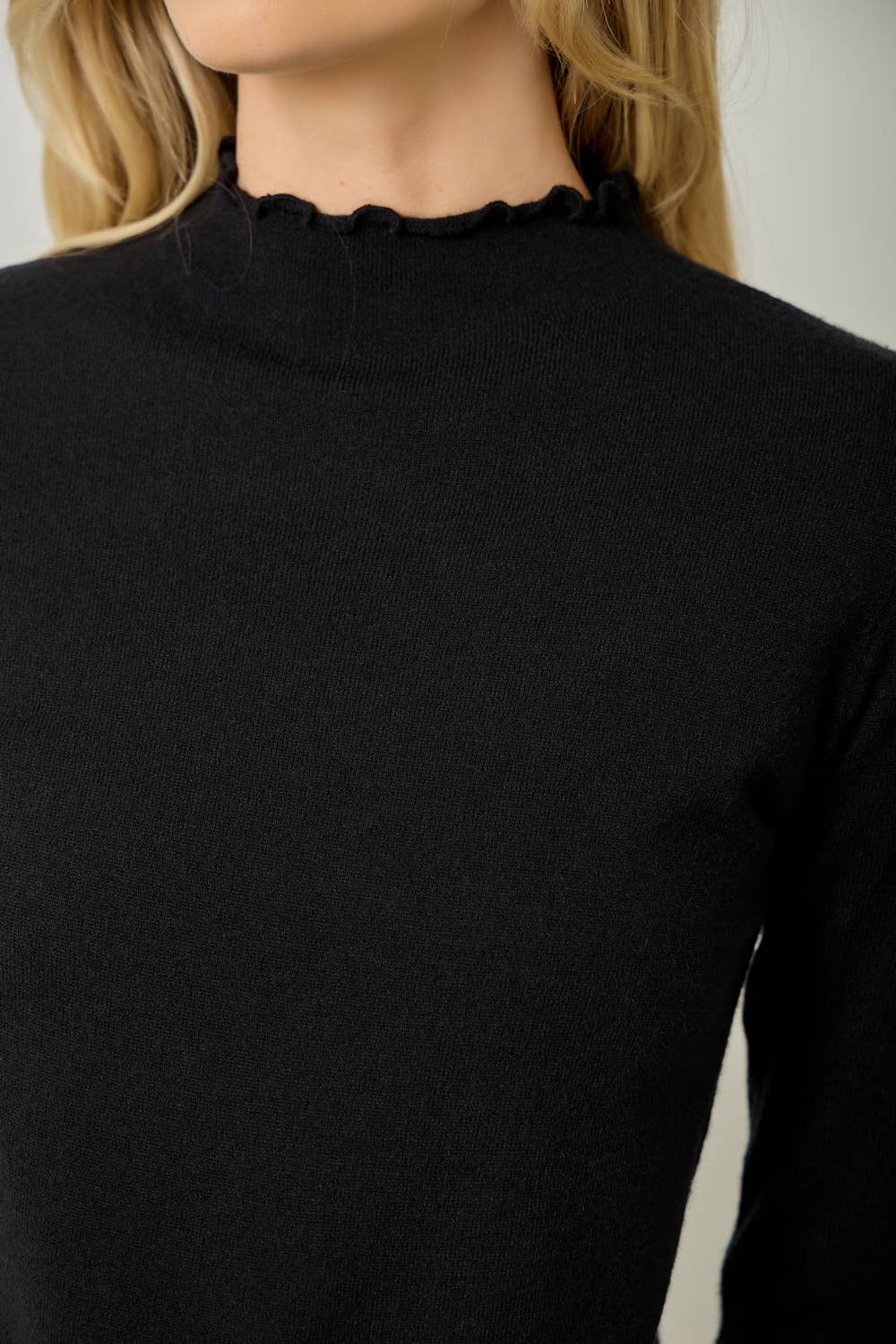 Mock Neck Sweater