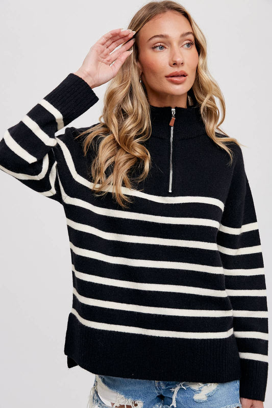 Quarter Zip Sweater 2