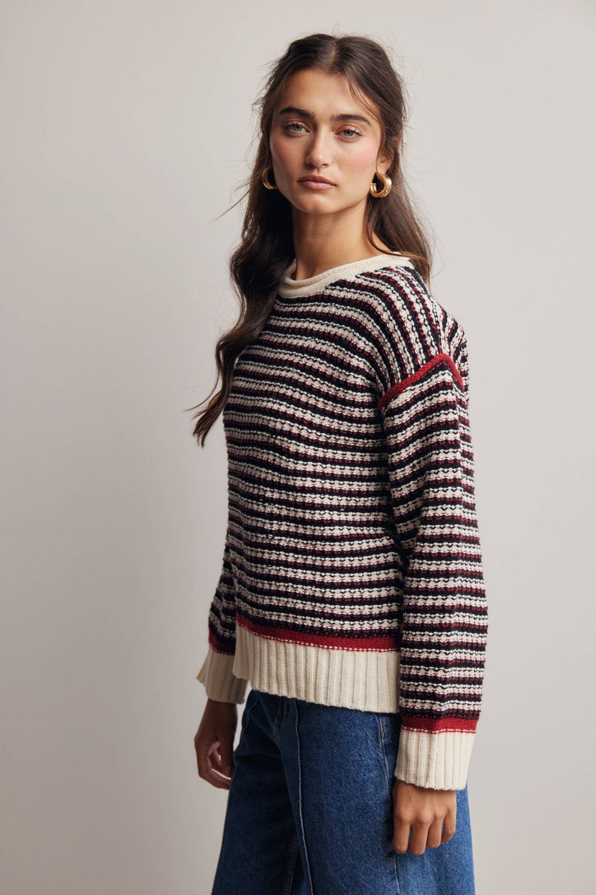 Midnight Knit Sweater