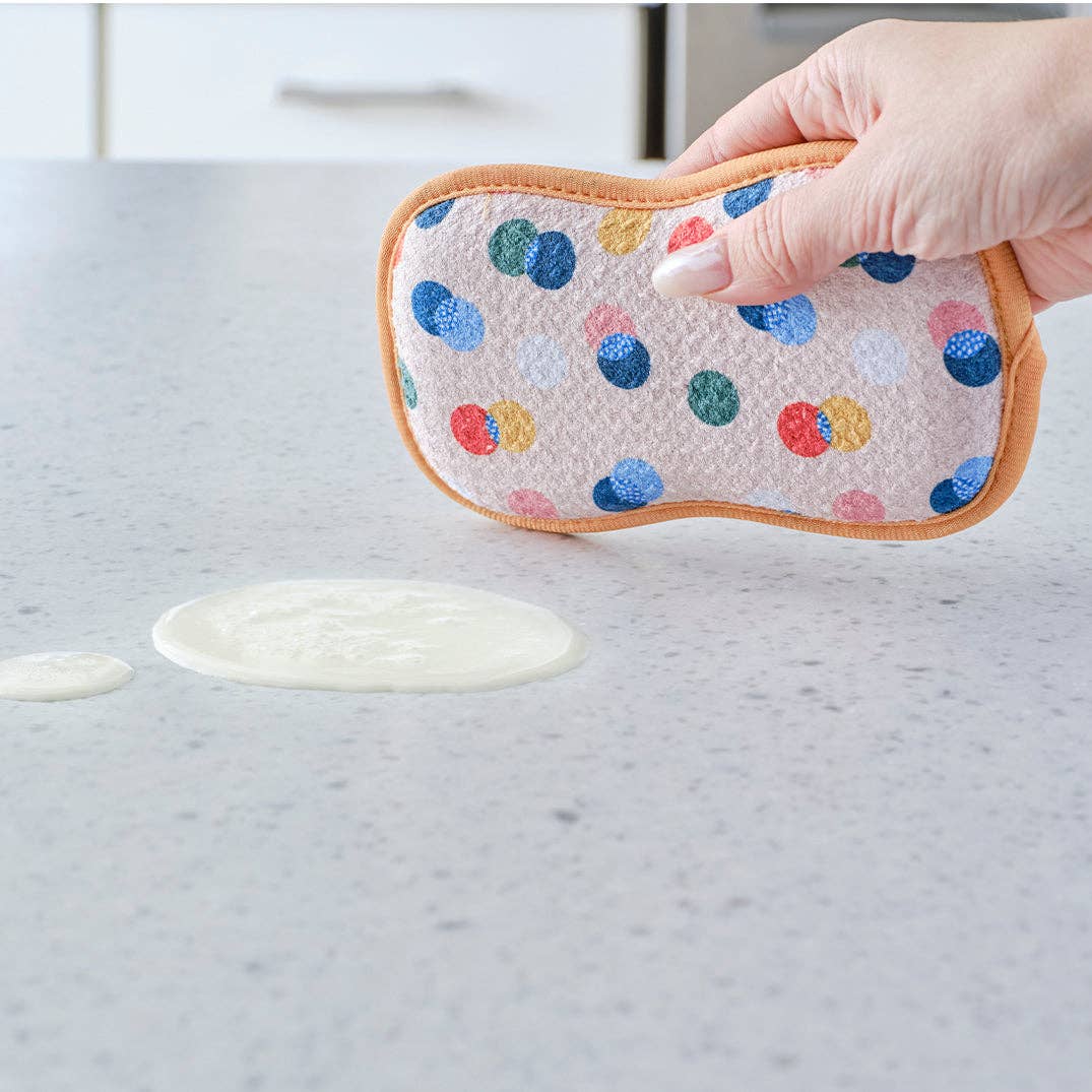 S/4 Field Of Flowers Scrubbies