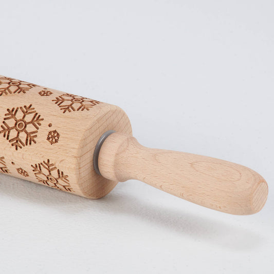 Snowflakes Rolling Pin 2