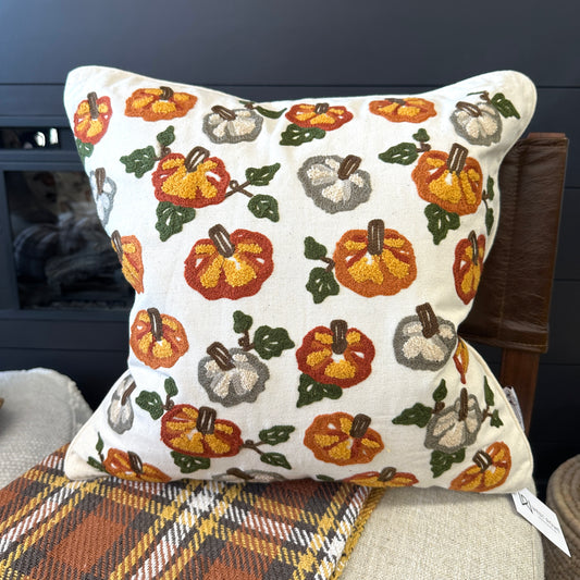 Fall Pumpkin Pillow