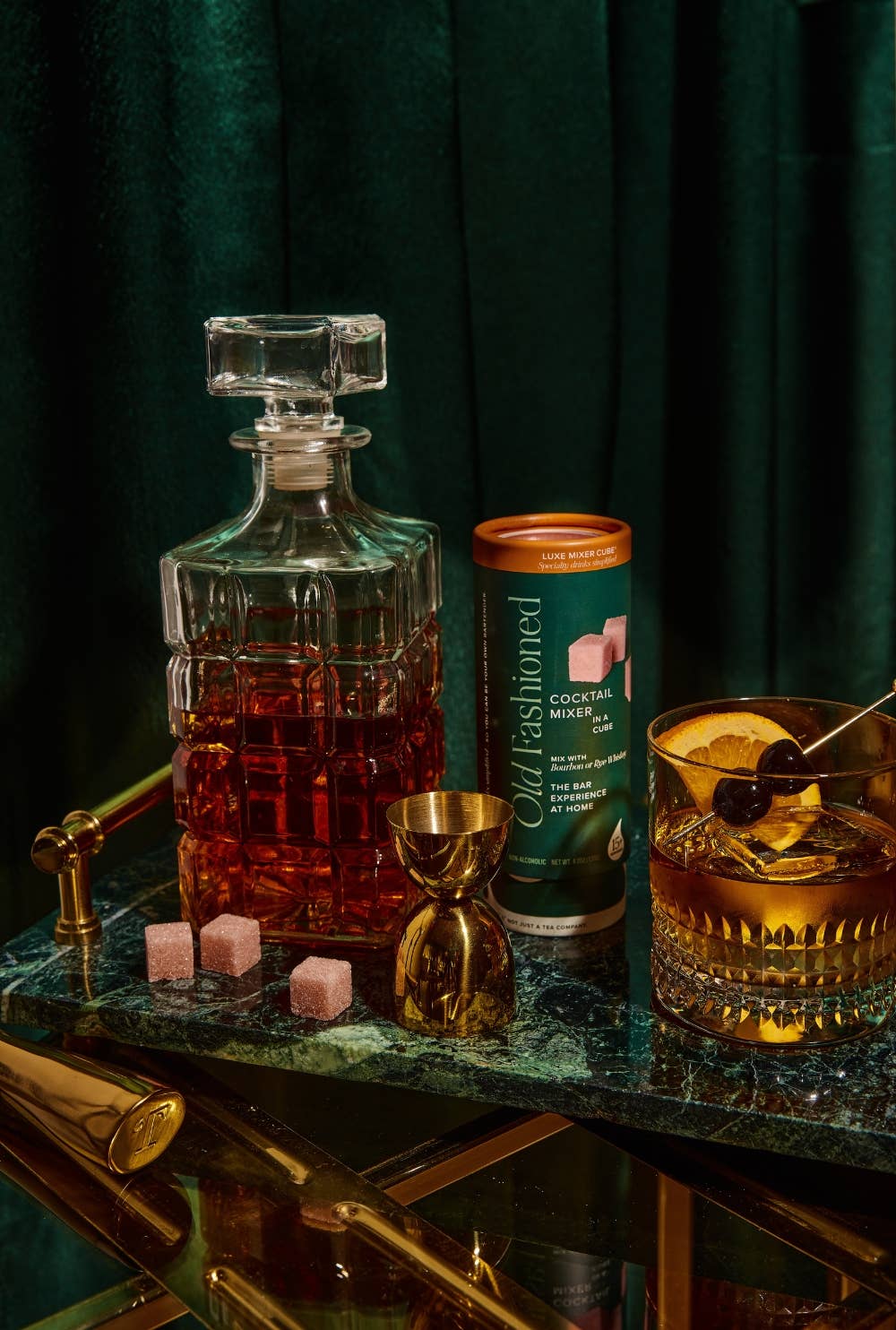 Old Fashioned Drink Cubes