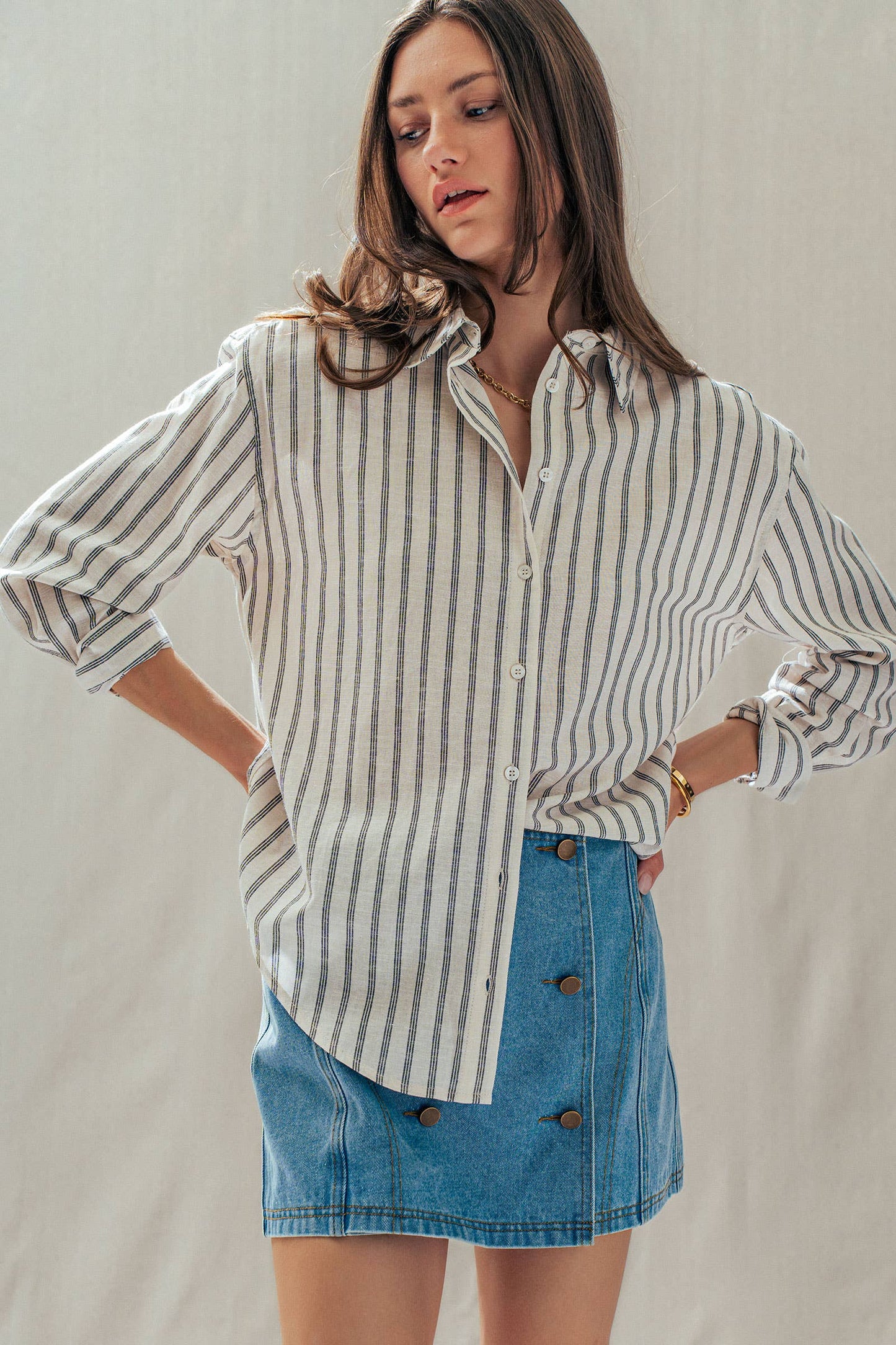 Rhetta Button Down