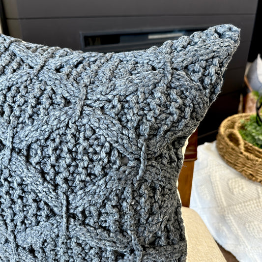 Cable Knit Pillow