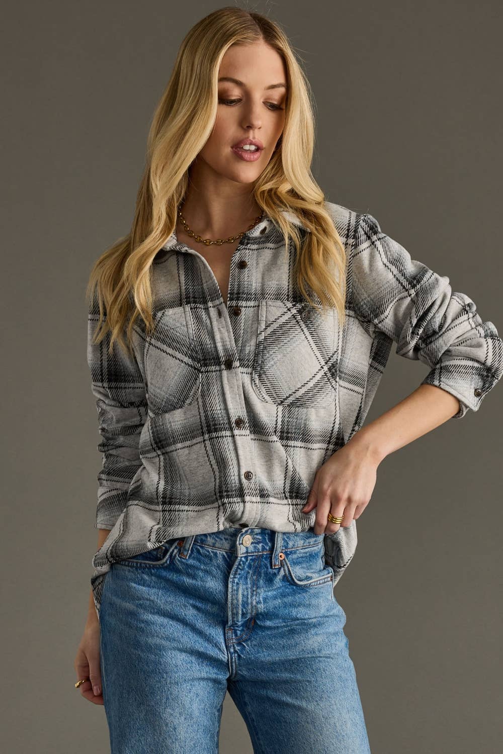 Romeo Plaid Button Down