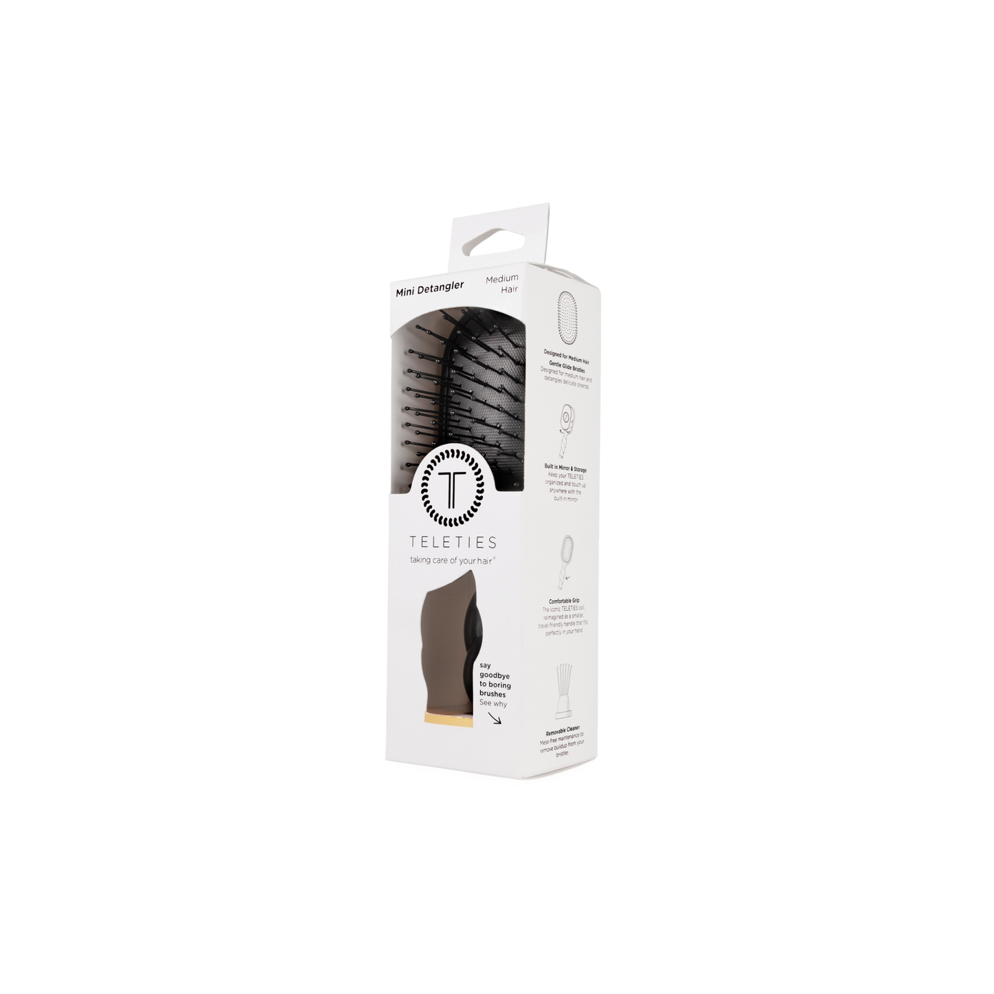 Mini Detangler Brush | Black