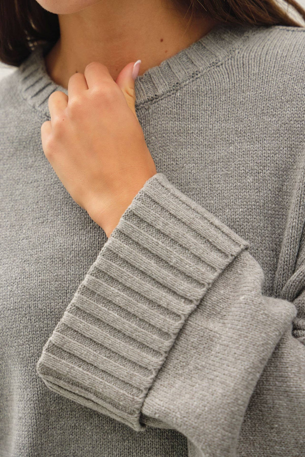 Wide Cuff Sweater