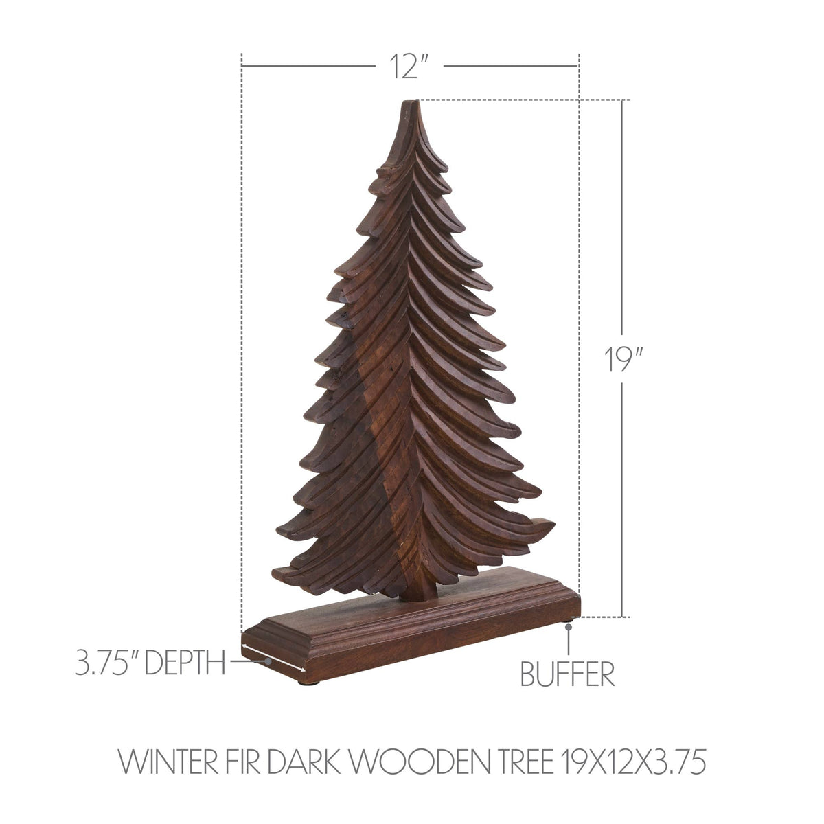 Carved Christmas Tree
