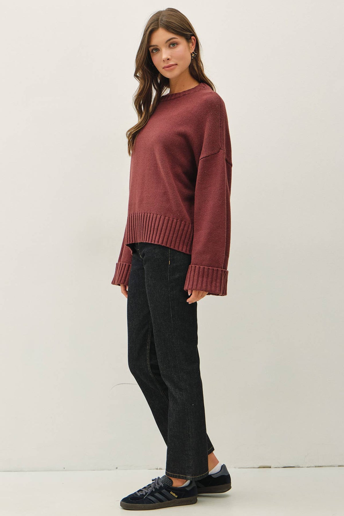 Wide Cuff Sweater