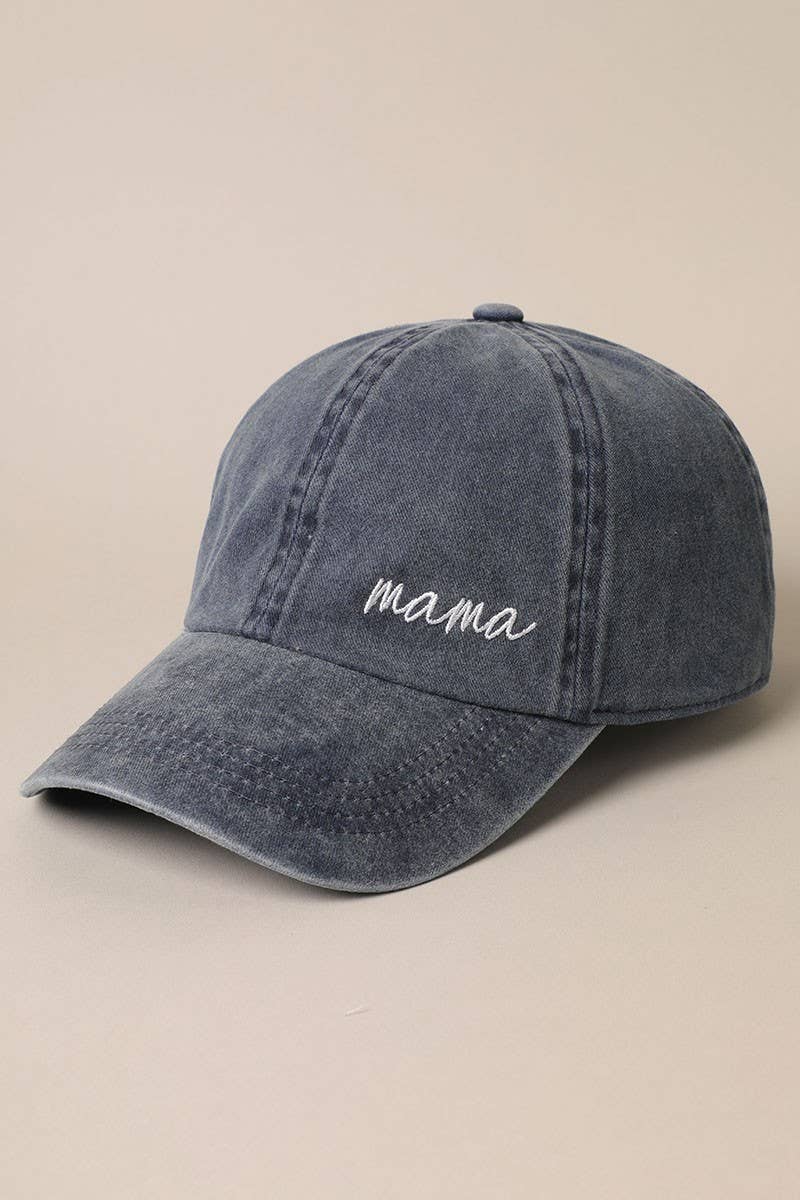 Mama Embroidered Hat