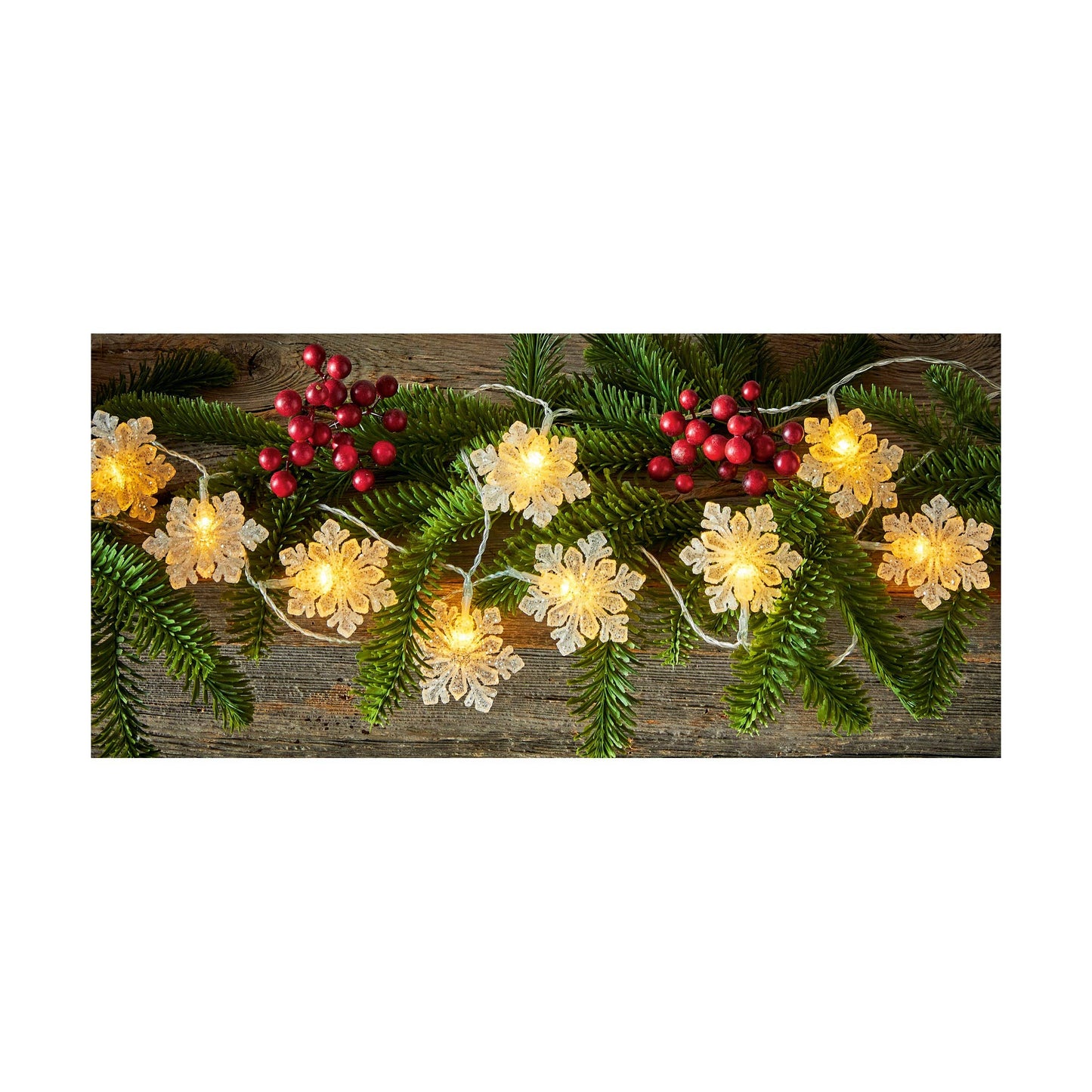 Snowflake String Lights