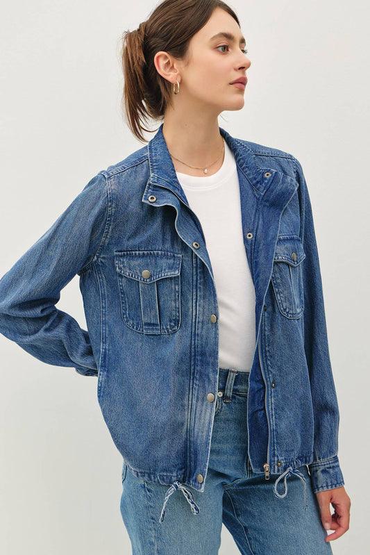 Denim Utility Jacket