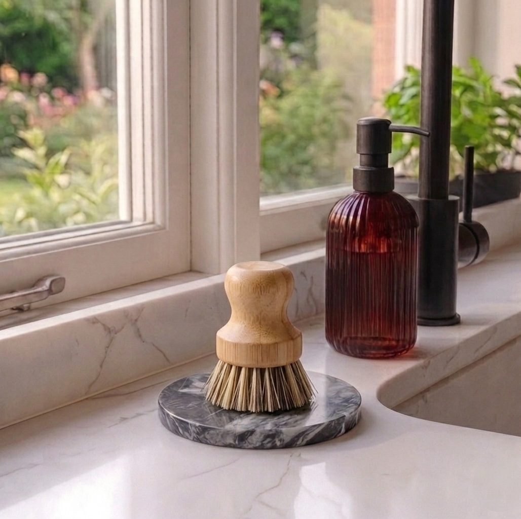 Sisal Scrub Brush