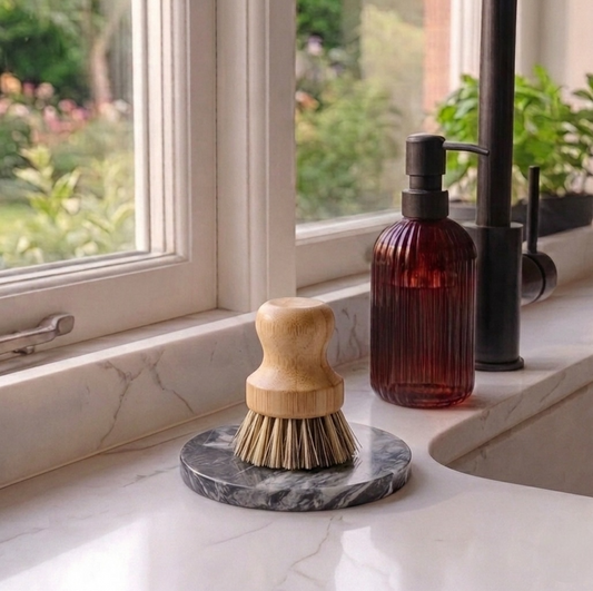 Sisal Scrub Brush