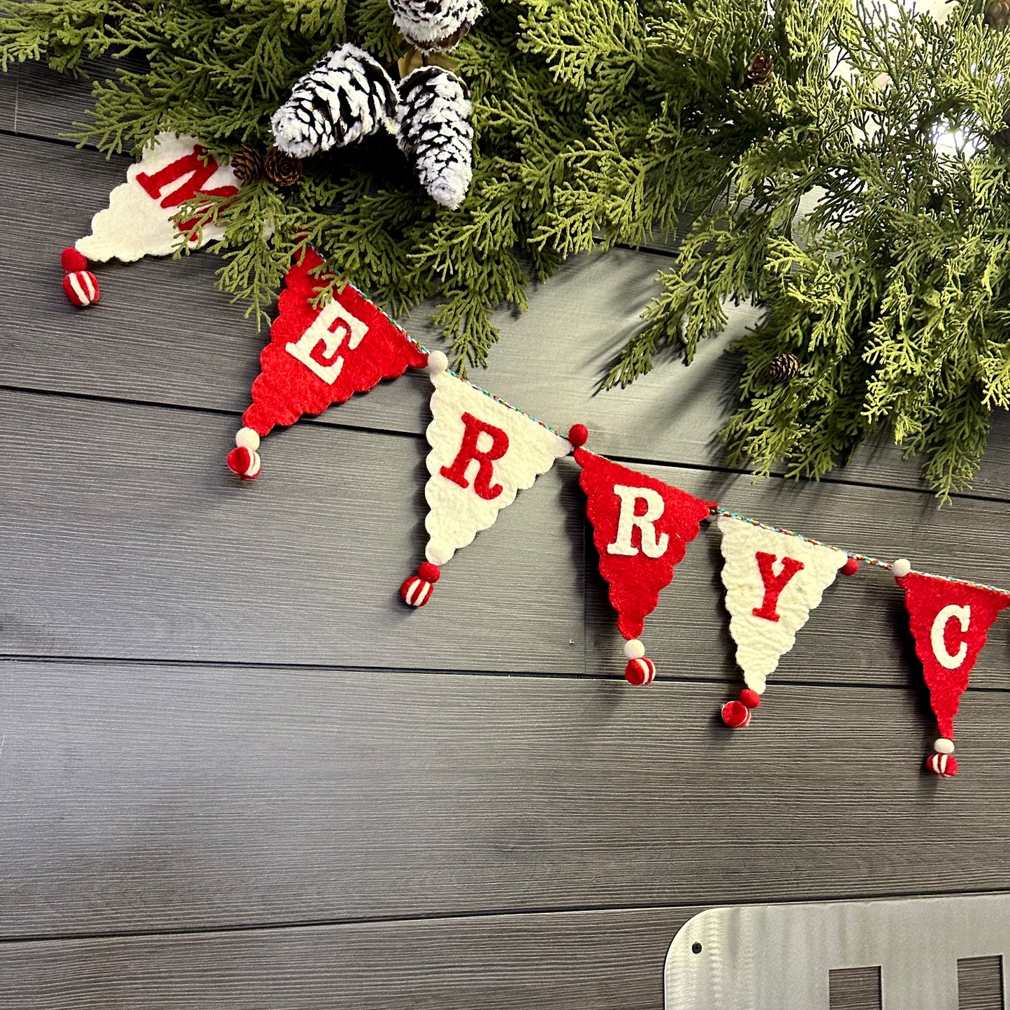 Merry Christmas Felt Garland