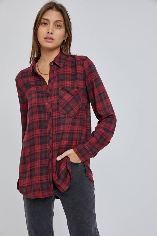 Hollie Plaid Shirt