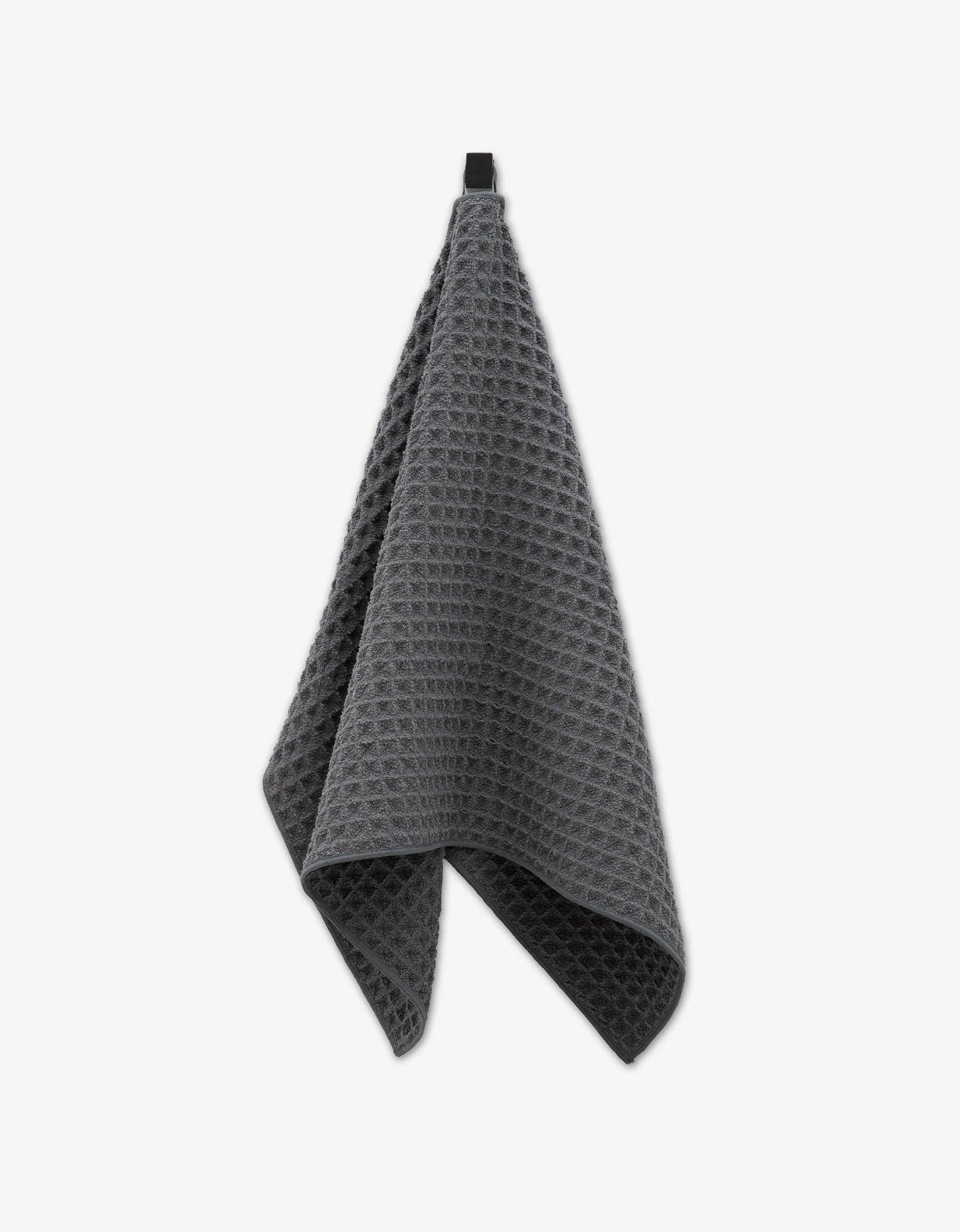 Geometry Waffle Knit Towel