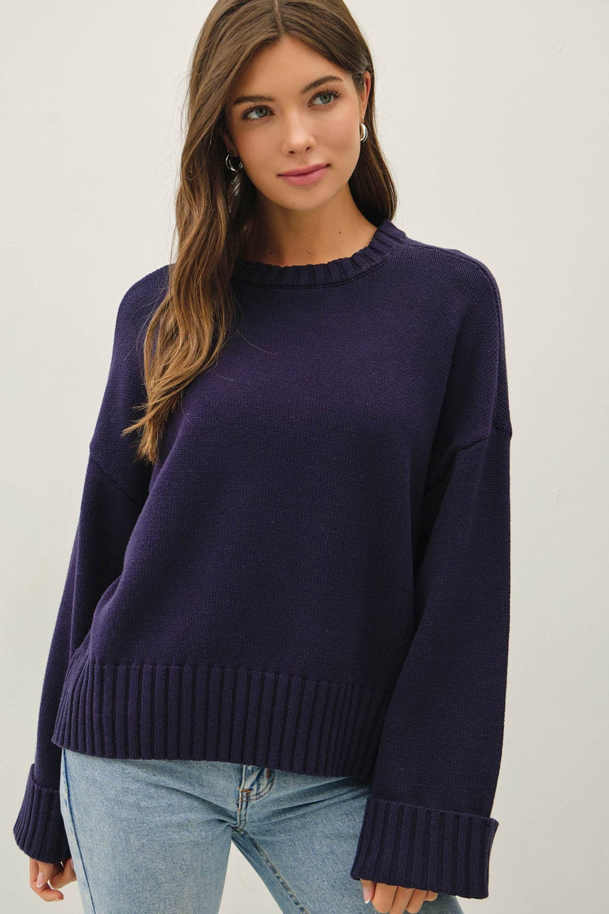 Wide Cuff Sweater
