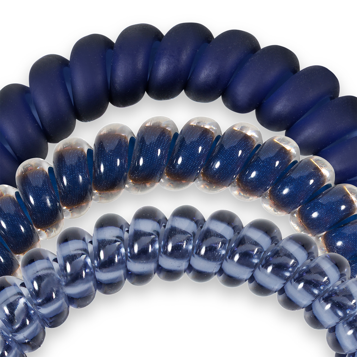 S/3 Hair Coils | Nightfall Navy - Small