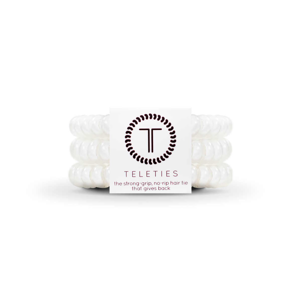 S/3 Hair Coils | Coconut White - Small