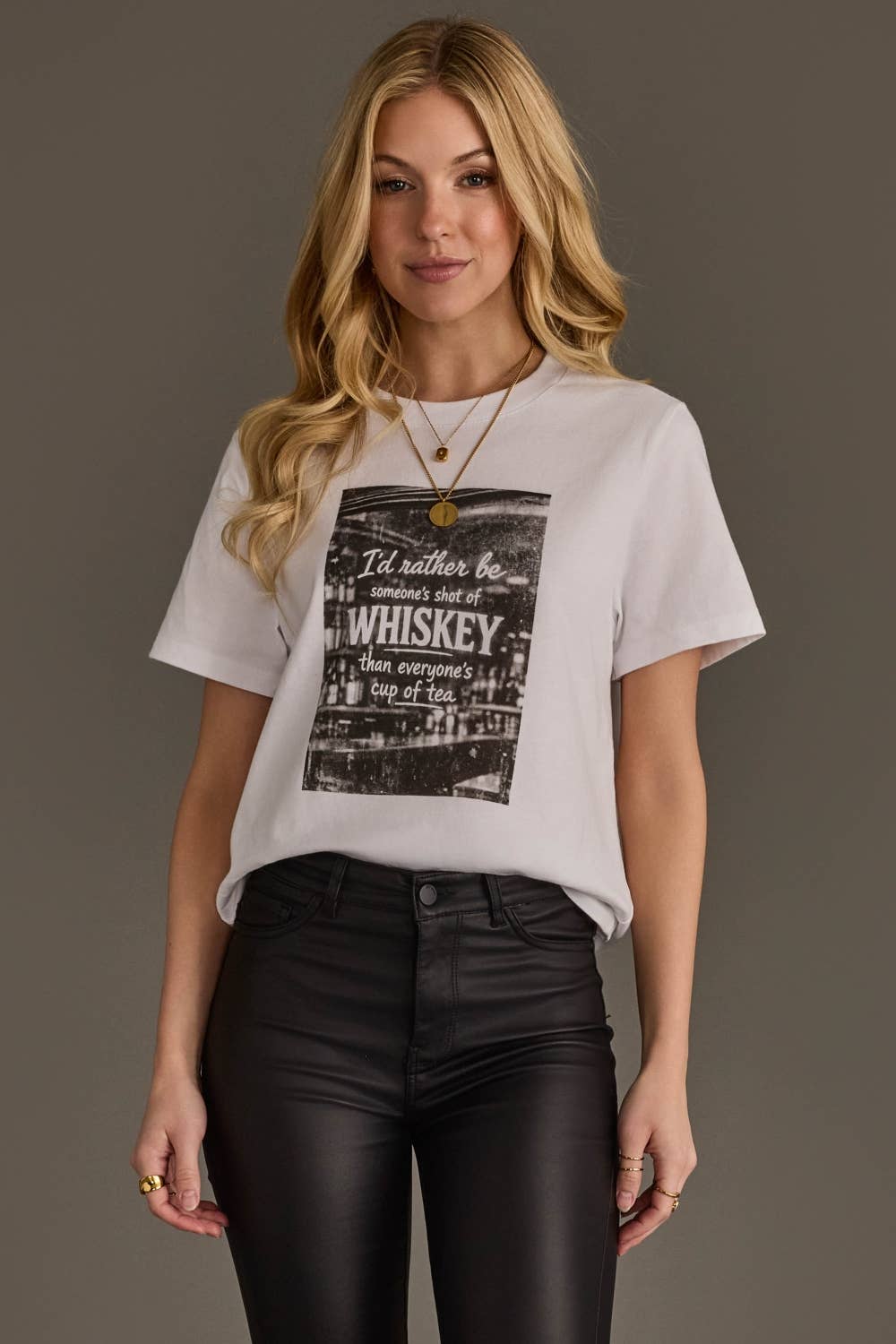Shot Of Whiskey Graphic Tee