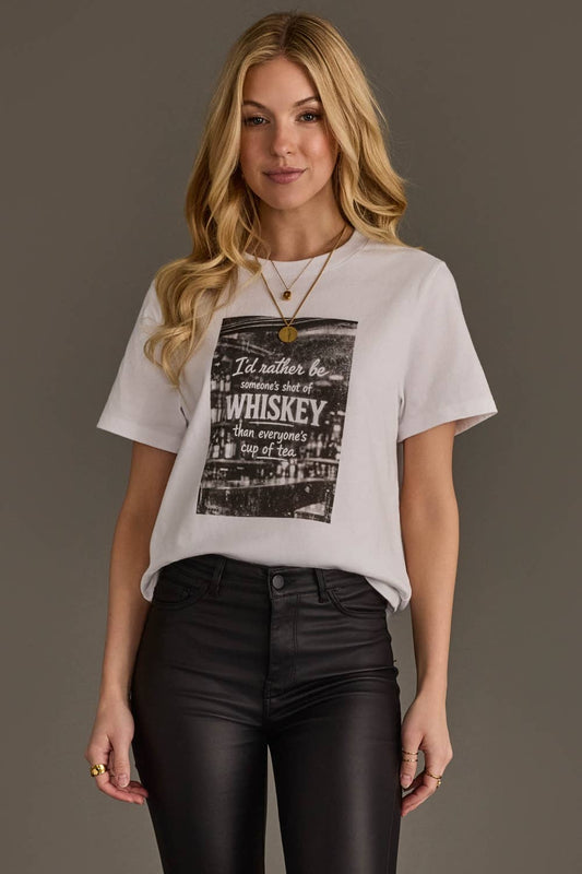 Shot Of Whiskey Graphic Tee