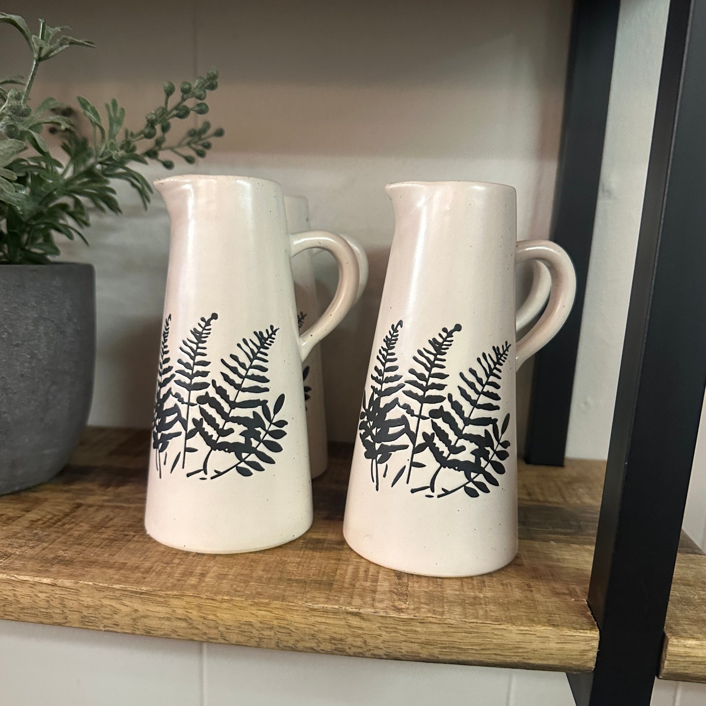 Fern Print Vase