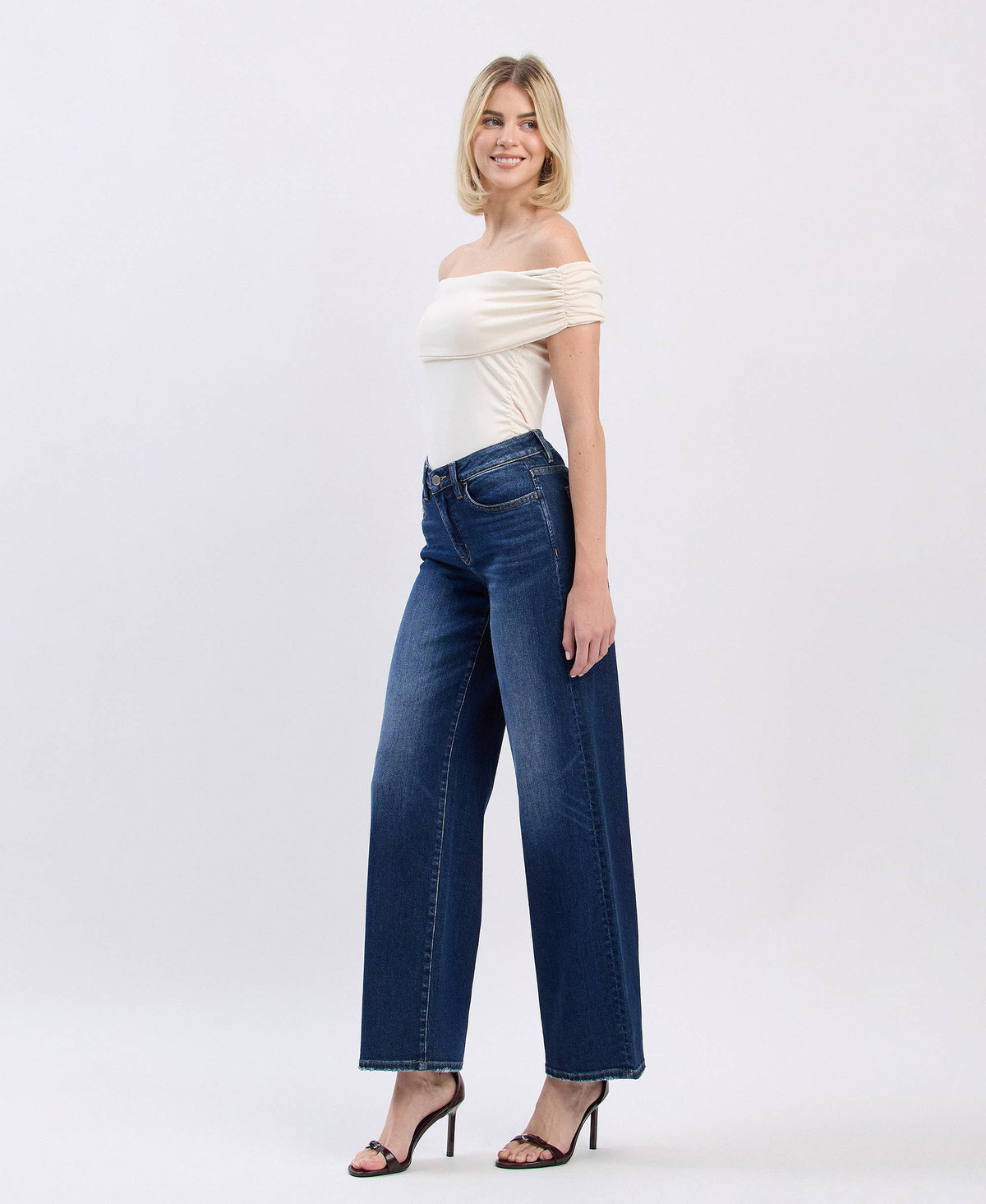 Abbie Wide Leg Jeans