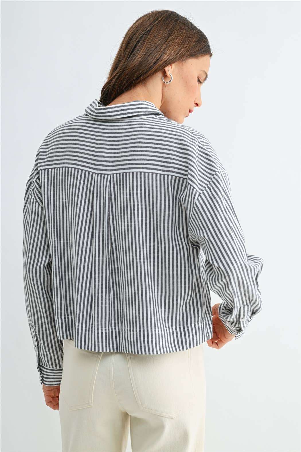 Robbie Stripe Button Down