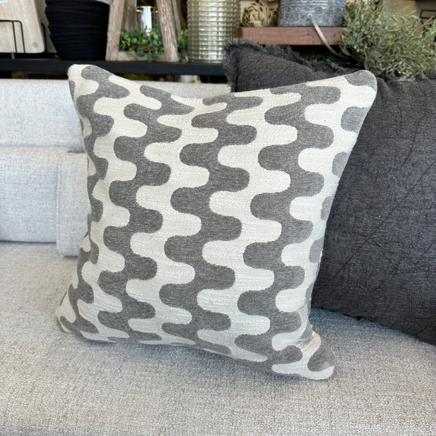 Abstract Print Pillow