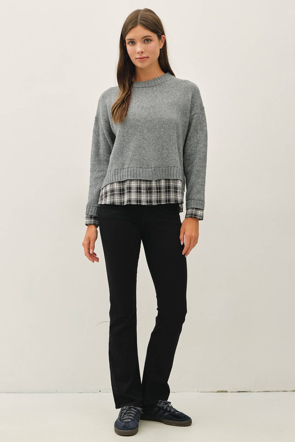 Layered Look Sweater